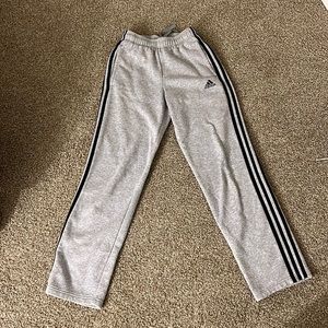 Adidas, s boys/xs woman, grey/black